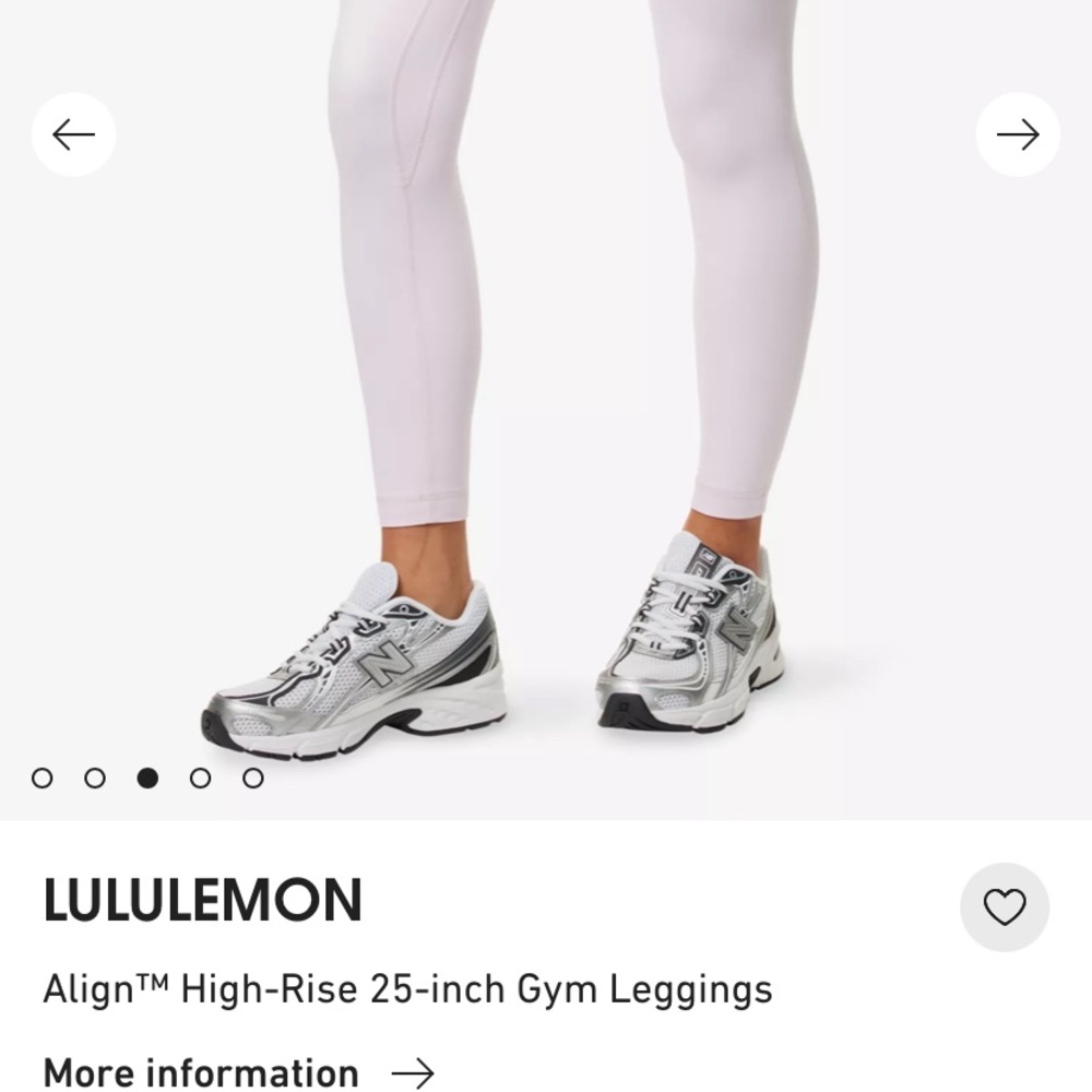 NWT lululemon BLISSFUL PINK align 25” leggings size US 4 - Picture 6 of 15